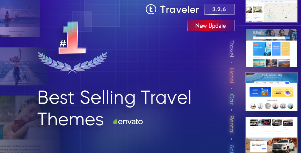 Traveler v3.2.6 - Travel Booking WordPress Theme Traveler v3.2.6 - Travel Booking WordPress Theme