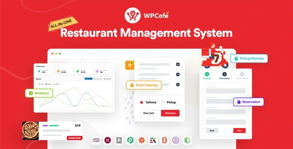 WP Cafe v2.2.31 - Restaurant Reservation, Food Menu & Food Ordering for WooCommerce WP Cafe v2.2.31 - Restaurant Reservation, Food Menu & Food Ordering for WooCommerce
