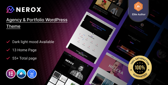 Nerox v1.1.1 - Agency & Portfolio WordPress Theme Nerox v1.1.1 - Agency & Portfolio WordPress Theme