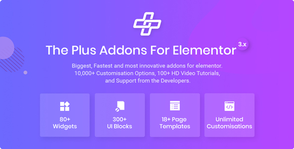 The Plus v6.4.3 - Addon for Elementor Page Builder WordPress Plugin The Plus v6.4.3 - Addon for Elementor Page Builder WordPress Plugin
