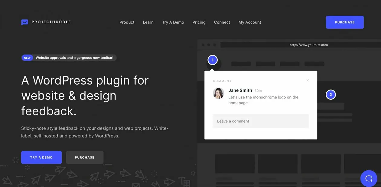 ProjectHuddle v4.9.1 - Organized Client Feedback ProjectHuddle v4.9.1 - Organized Client Feedback