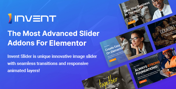 Invent Slider for Elementor v1.0.8 Invent Slider for Elementor v1.0.8