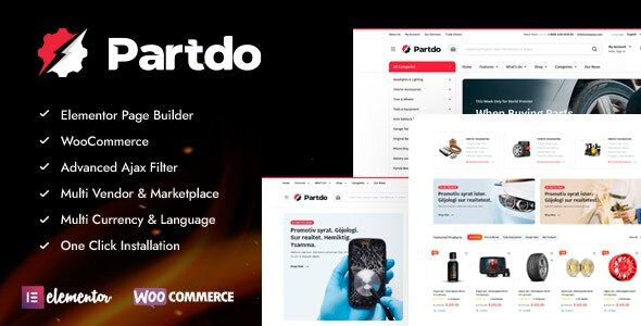 Partdo v1.4.3 - Auto Parts and Tools Shop WooCommerce Theme Partdo v1.4.3 - Auto Parts and Tools Shop WooCommerce Theme