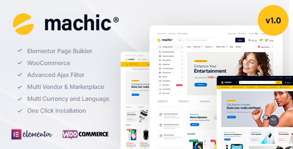 Machic v1.5.9 - Electronics Store WooCommerce Theme Machic v1.5.9 - Electronics Store WooCommerce Theme