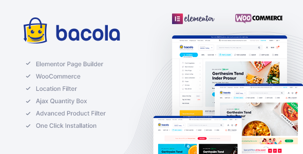 Bacola v1.5.7 - Grocery Store and Food eCommerce Theme Bacola v1.5.7 - Grocery Store and Food eCommerce Theme