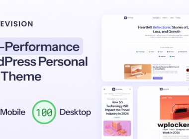 Revision v1.0.7 - Optimized Personal Blog WordPress Theme 