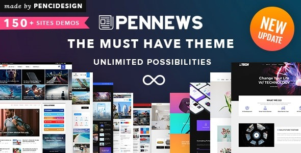 PenNews v6.7.4 - News/ Magazine/ Business/ Portfolio
