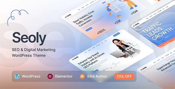 Seoly v1.0.1 - SEO & Digital Marketing WordPress Theme 