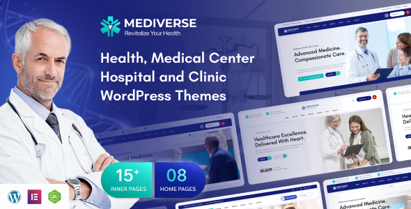 Mediverse v1.0 - Health Medical Clinic WordPress Theme 