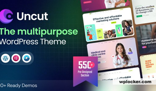 Uncut v1.0 - The Multipurpose WordPress Theme 