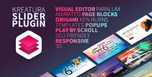 Kreatura v8.1.0 - Slider Plugin for WordPress 