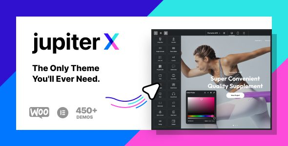 JupiterX v4.13.0 - Website Builder For WordPress & WooCommerce 