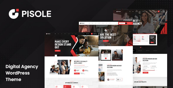 Pisole v1.1.2 - Digital Creative Agency WordPress Theme 