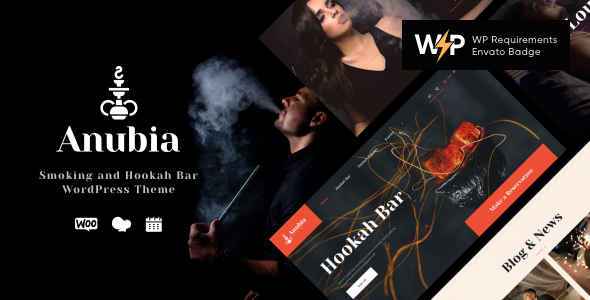 Anubia v1.0.15 - Smoking and Hookah Bar WordPress Theme 