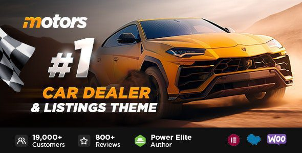 Motors v5.6.85 - Car Dealer, Rental & Listing WordPress theme 