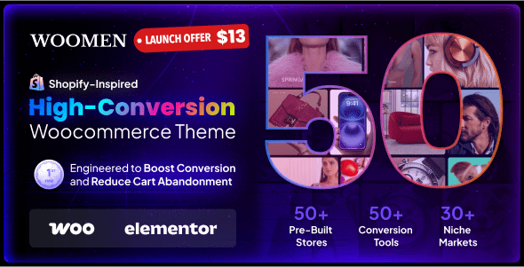WOOMEN v1.0.3 - Multipurpose WooCommerce Theme 