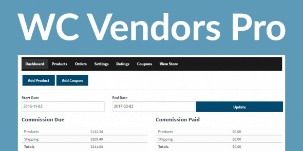 WC Vendors Pro v2.0.1 