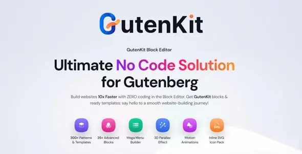 GutenKit Blocks Pro v2.3.4 - Gutenberg Page Builder Blocks 